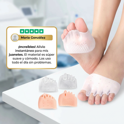 Separadores de Dedo de Silicona para Juanetes